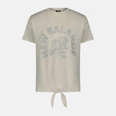 Tops | Kids New Balance NB Essential Tie Front Tee Sea Salt