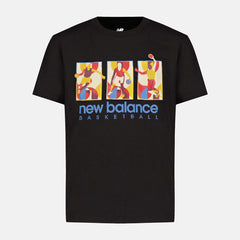 Tops | Kids New Balance NB Hoops Logo Tee Black