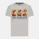 Tops | Kids New Balance NB Hoops Logo Tee White