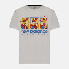 Tops | Kids New Balance NB Hoops Logo Tee White