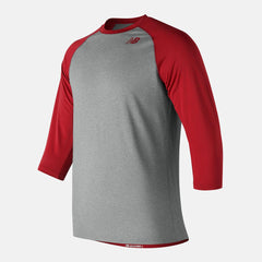 Tops | Kids New Balance Youth 3 Quarter Raglan Team Red