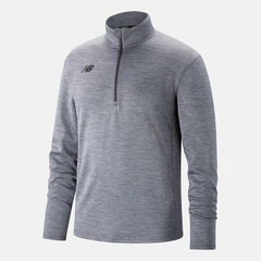 Tops | Kids New Balance Youth Thermal Half Zip Med Heather Grey