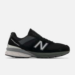 Walking | Men New Balance MADE In USA 990v5 Core Black With Silver
