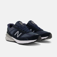 Walking | Men New Balance MADE In USA 990v5 Core Navy With Silver