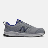 Work Shoes | Men New Balance 412v1 Alloy Toe Gray With Royal