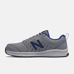 Work Shoes | Men New Balance 412v1 Alloy Toe Gray With Royal