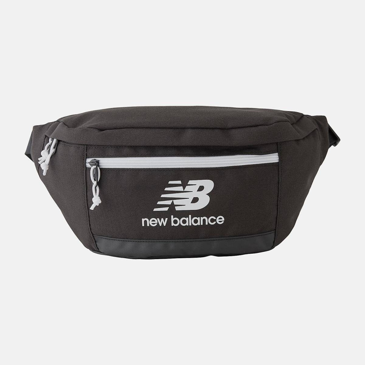 Bags | Men/Women/Kids New Balance Athletics XL Waistpack Black With White Print