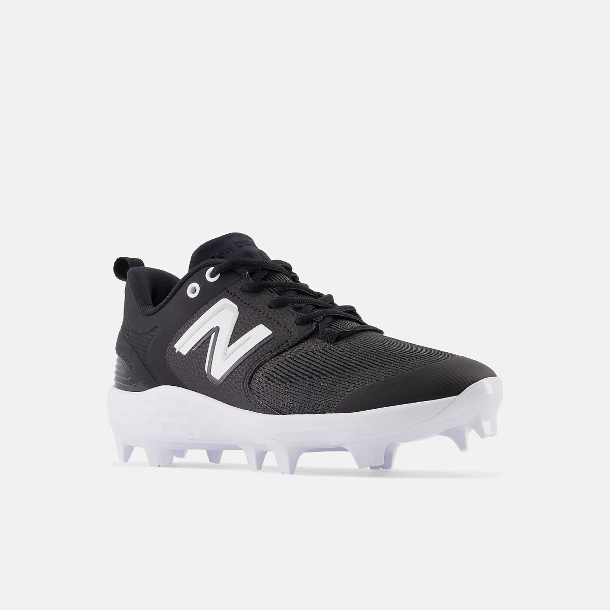 Baseball | Men New Balance Fresh Foam 3000 V6 Molded Black With White