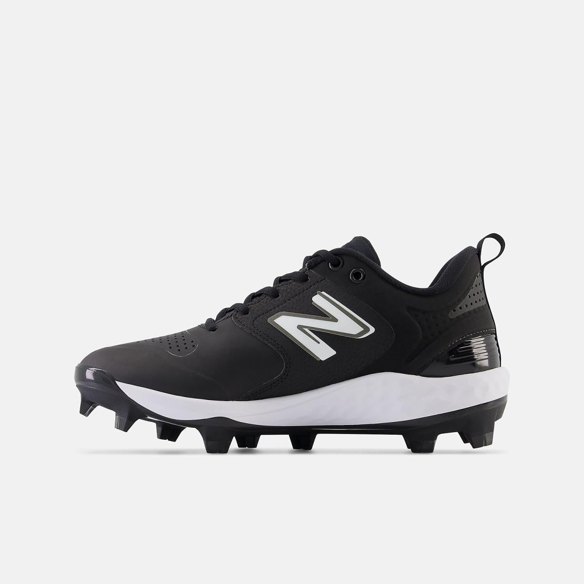 Baseball | Men New Balance Fresh Foam 3000 V6 Molded Synthetics Black With White
