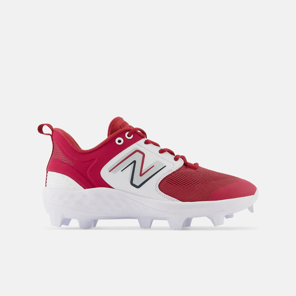 Baseball | Men New Balance Fresh Foam 3000 V6 Molded Team Crimson With White