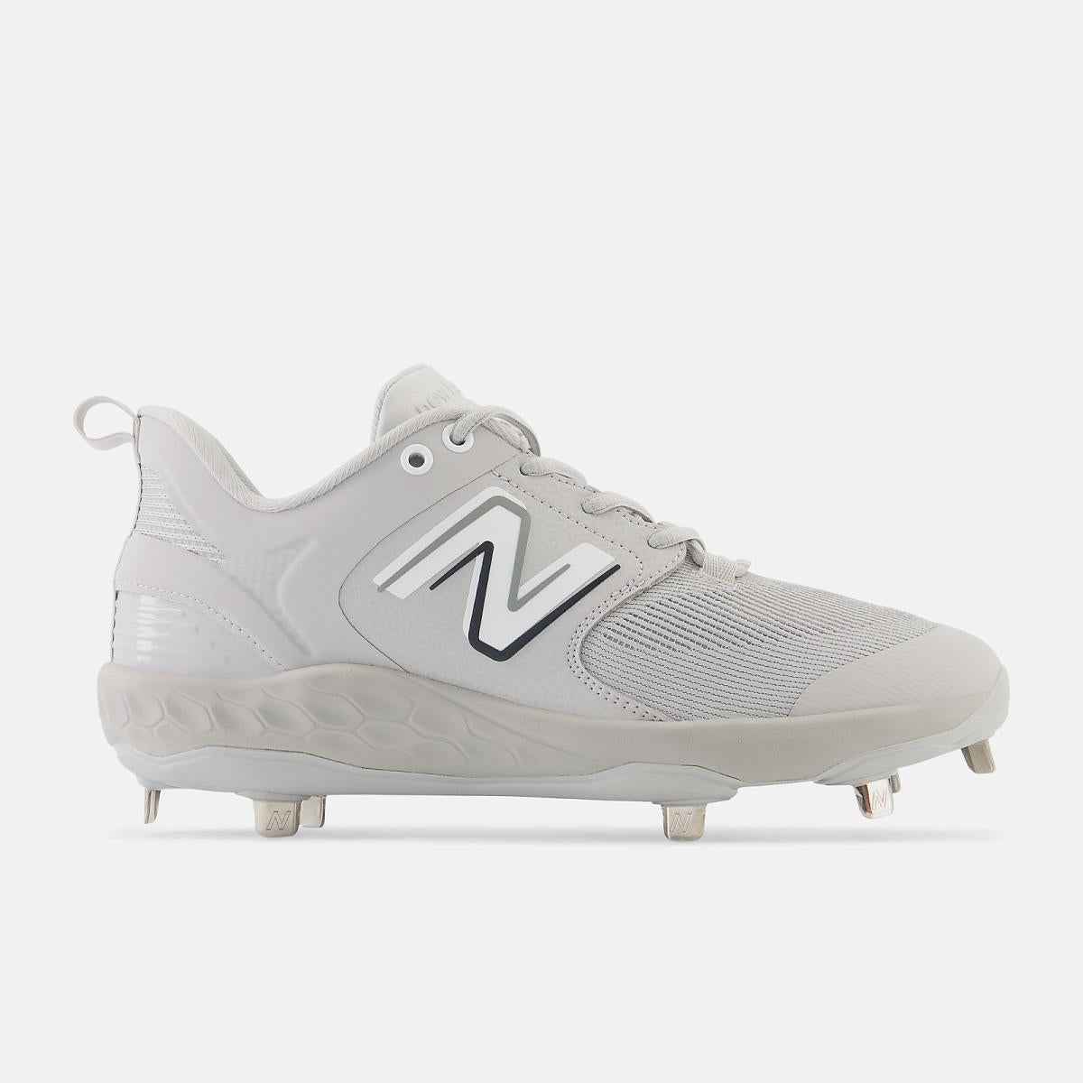 Baseball | Men New Balance Fresh Foam X 3000 V6 Metal Grey With White