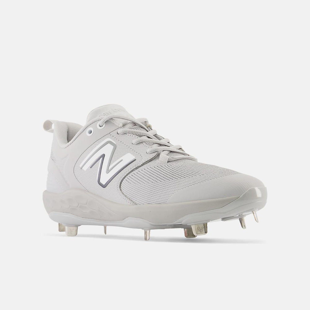 Baseball | Men New Balance Fresh Foam X 3000 V6 Metal Grey With White