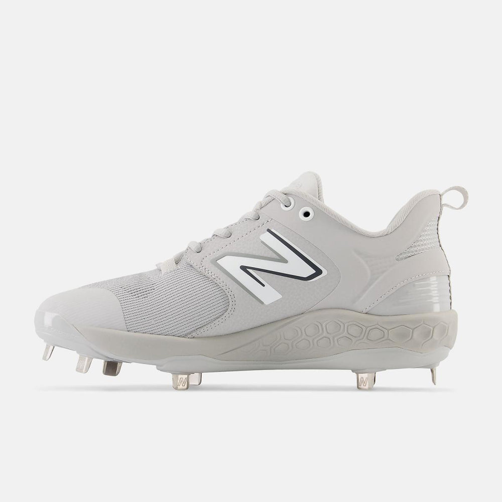 Baseball | Men New Balance Fresh Foam X 3000 V6 Metal Grey With White