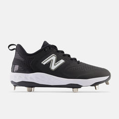 Baseball | Men New Balance Fresh Foam X 3000 V6 Metal Synthetics Black With White