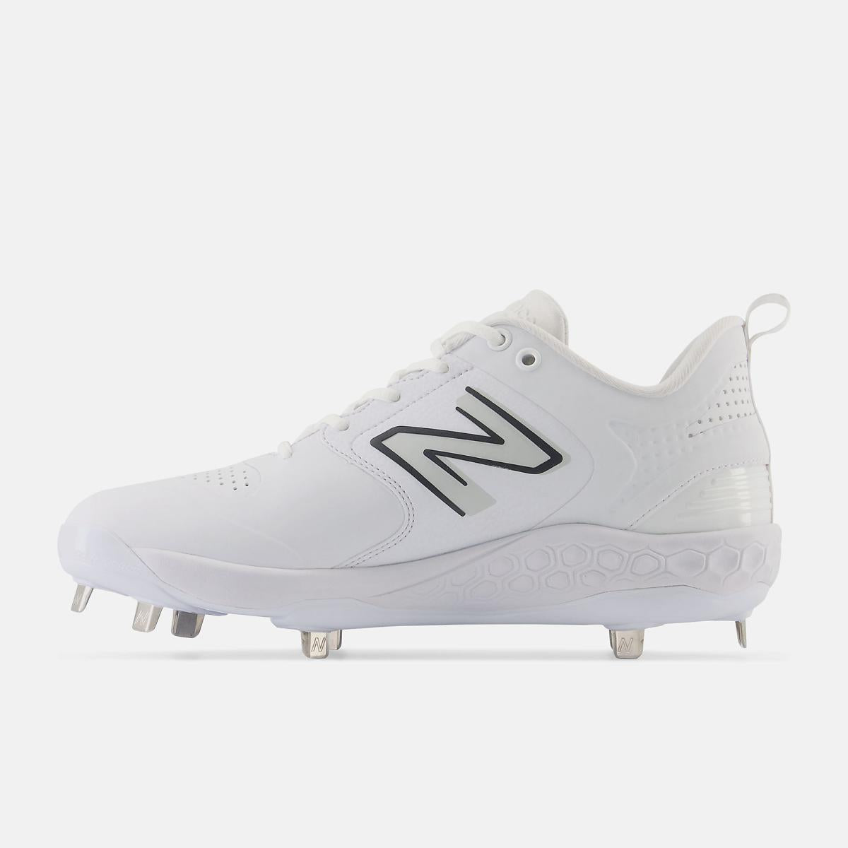 Baseball | Men New Balance Fresh Foam X 3000 V6 Metal Synthetics White With Castlerock