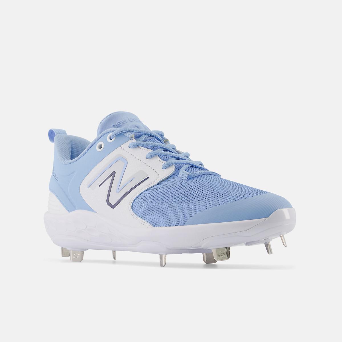 Baseball | Men New Balance Fresh Foam X 3000 V6 Metal Team Carolina With White