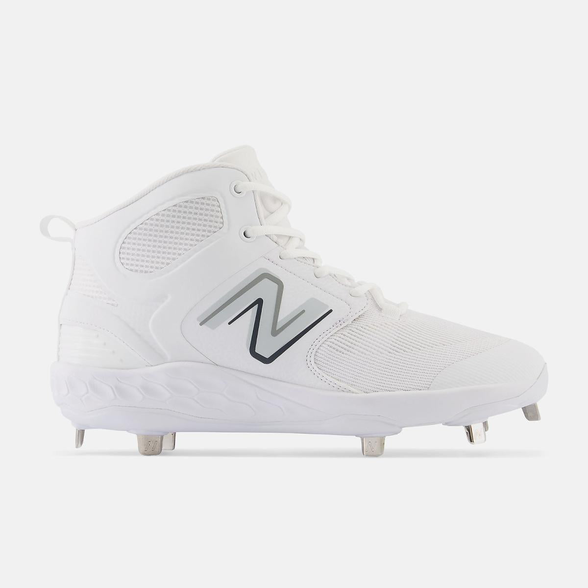 Baseball | Men New Balance Fresh Foam X 3000 V6 Mid-Metal White