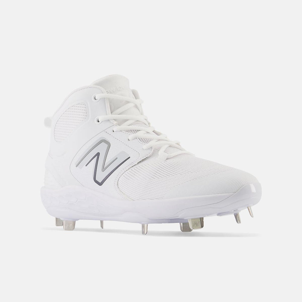Baseball | Men New Balance Fresh Foam X 3000 V6 Mid-Metal White
