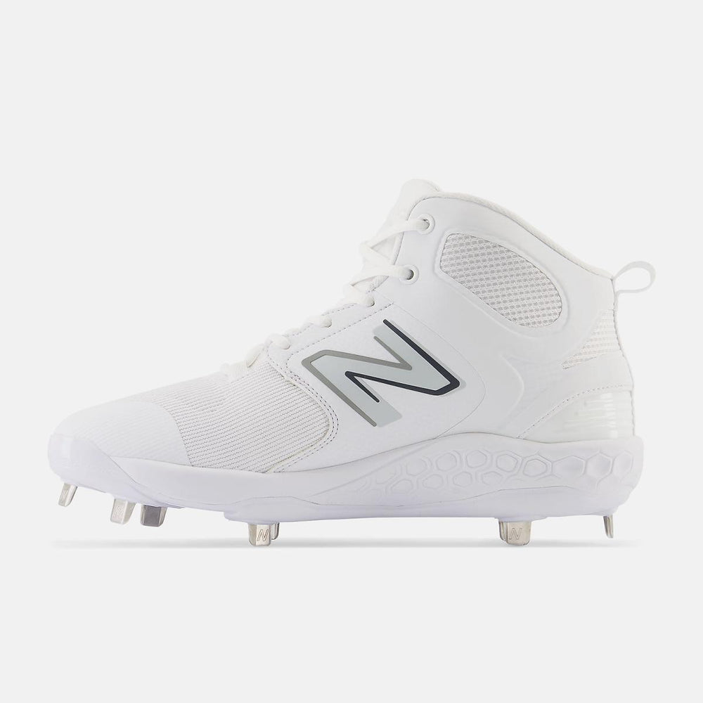 Baseball | Men New Balance Fresh Foam X 3000 V6 Mid-Metal White