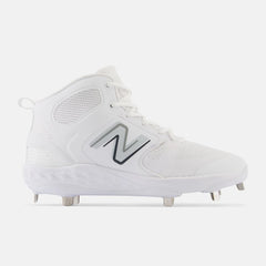 Baseball | Men New Balance Fresh Foam X 3000 V6 Mid-Metal White