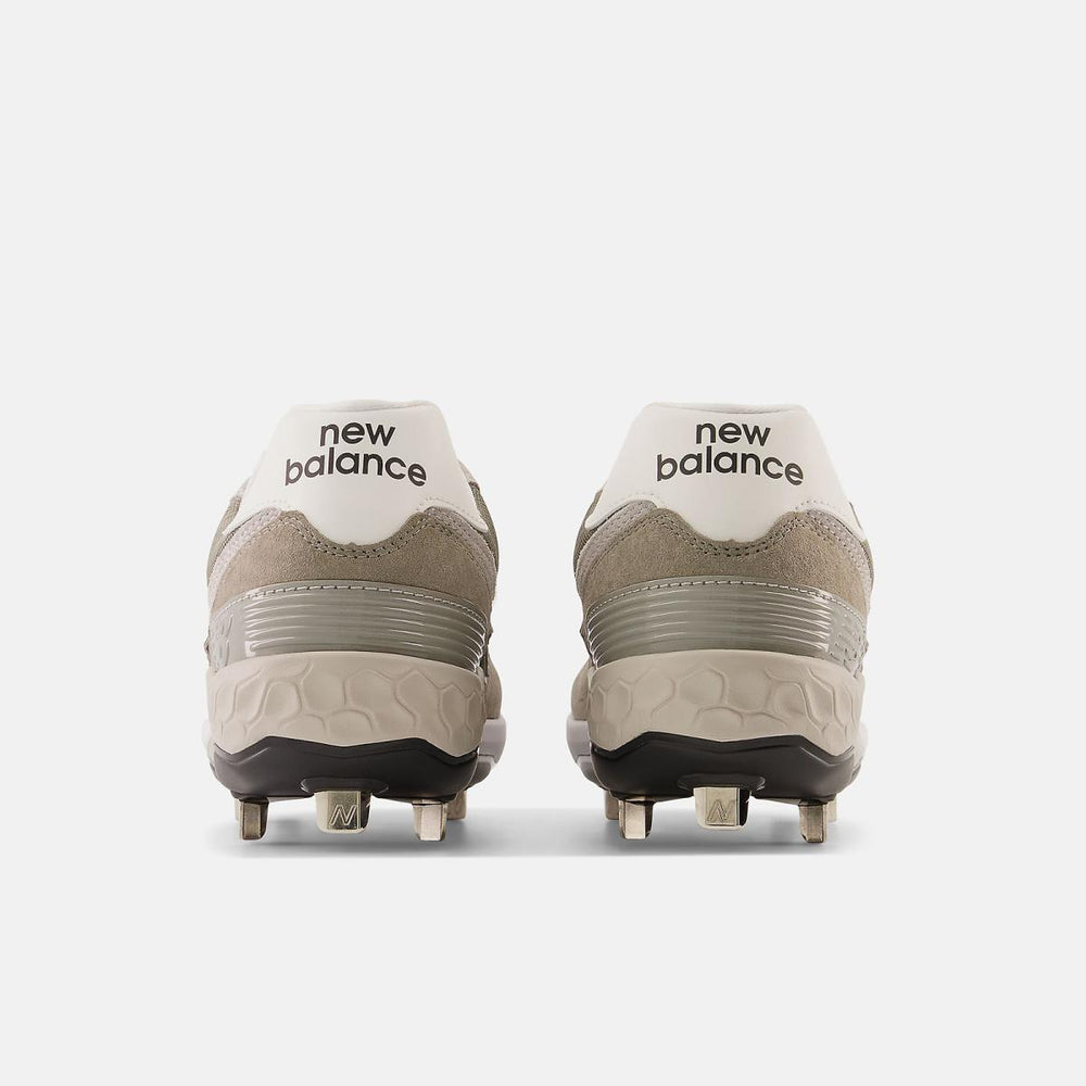 Baseball | Men New Balance Fresh Foam X 574 Cleat Shark Skin With Cement And Cool Gray