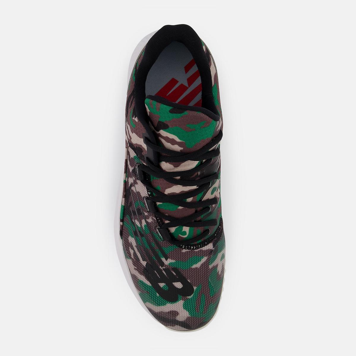 Baseball | Men New Balance FuelCell 4040 V6 Turf Camo Black With Pebble And Bison