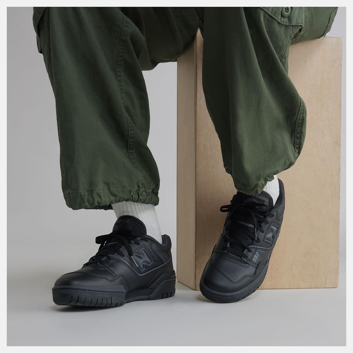 Basketball | Men New Balance 550 Black