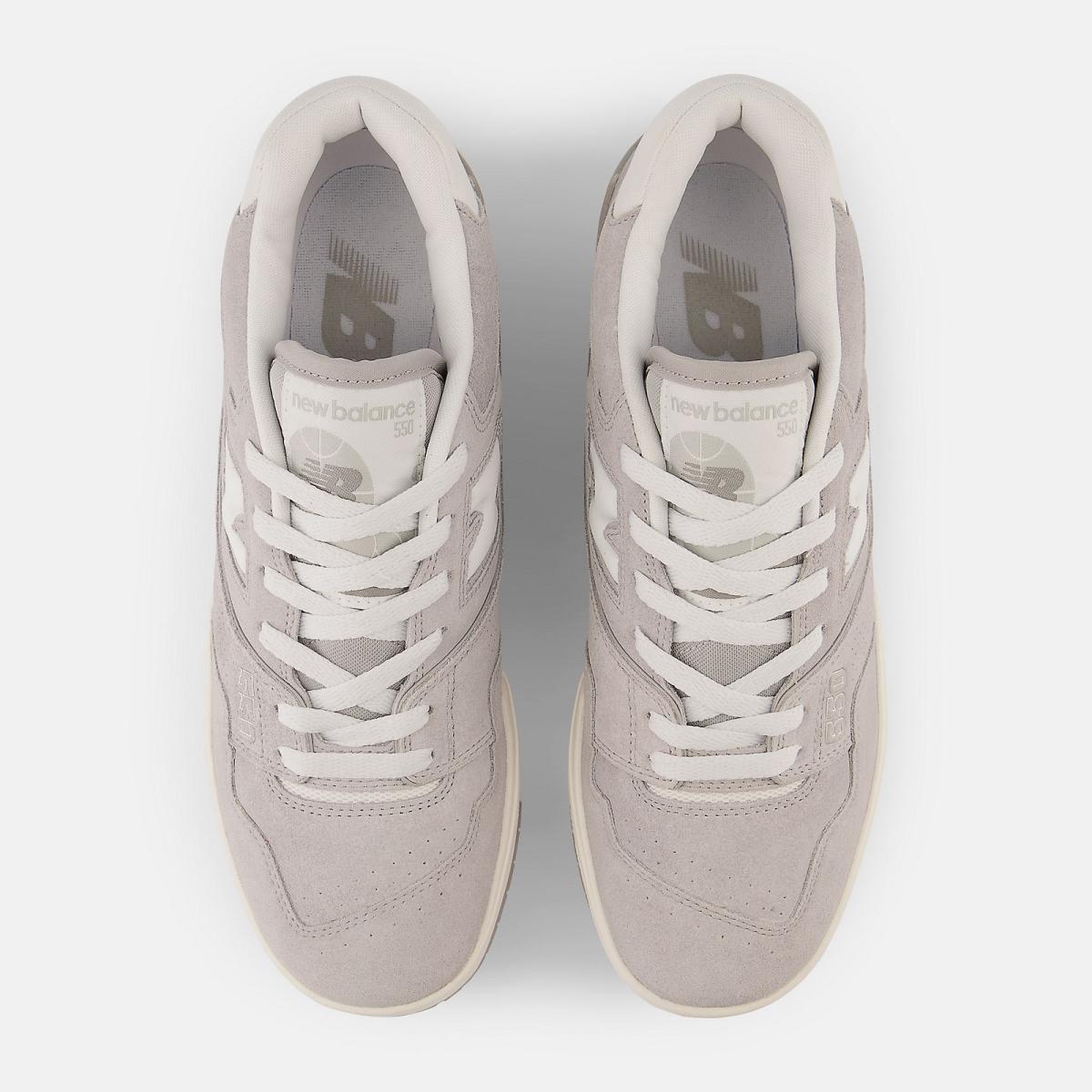 Basketball | Men New Balance 550 Concrete With White And Sea Salt