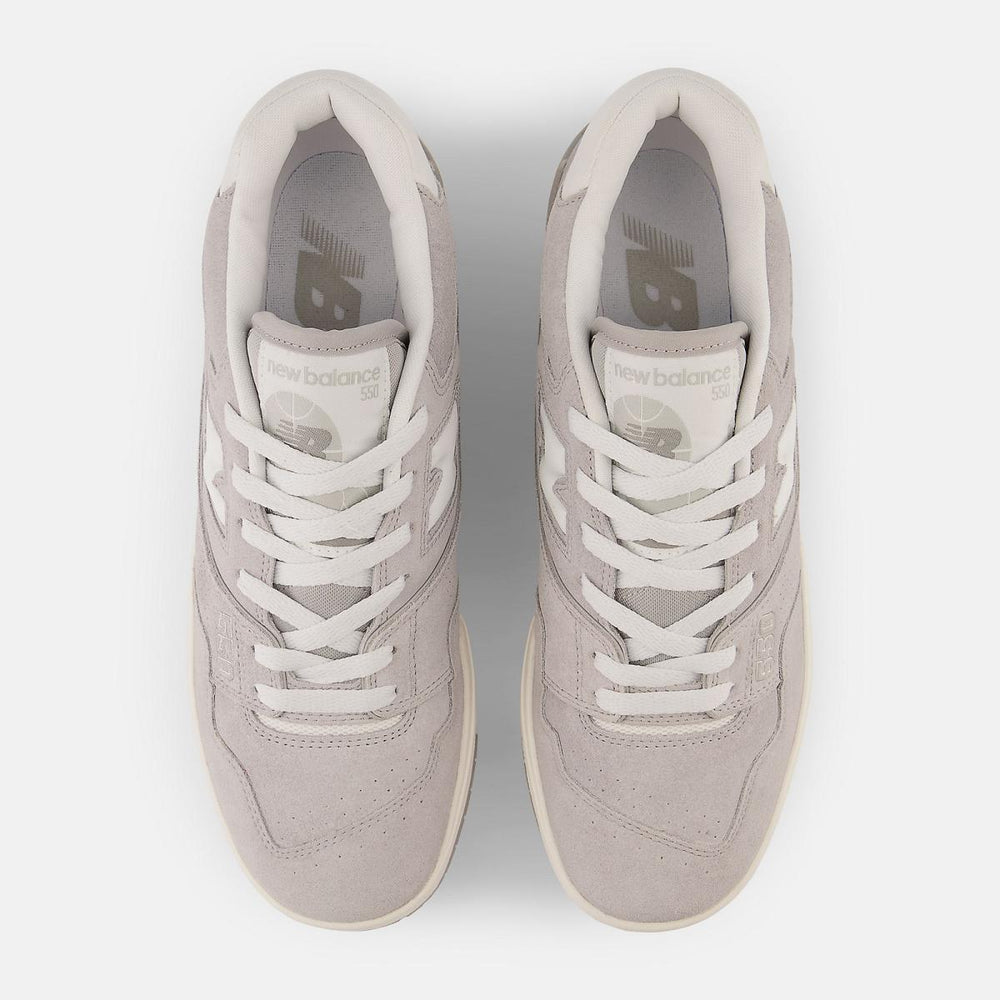 Basketball | Men New Balance 550 Concrete With White And Sea Salt