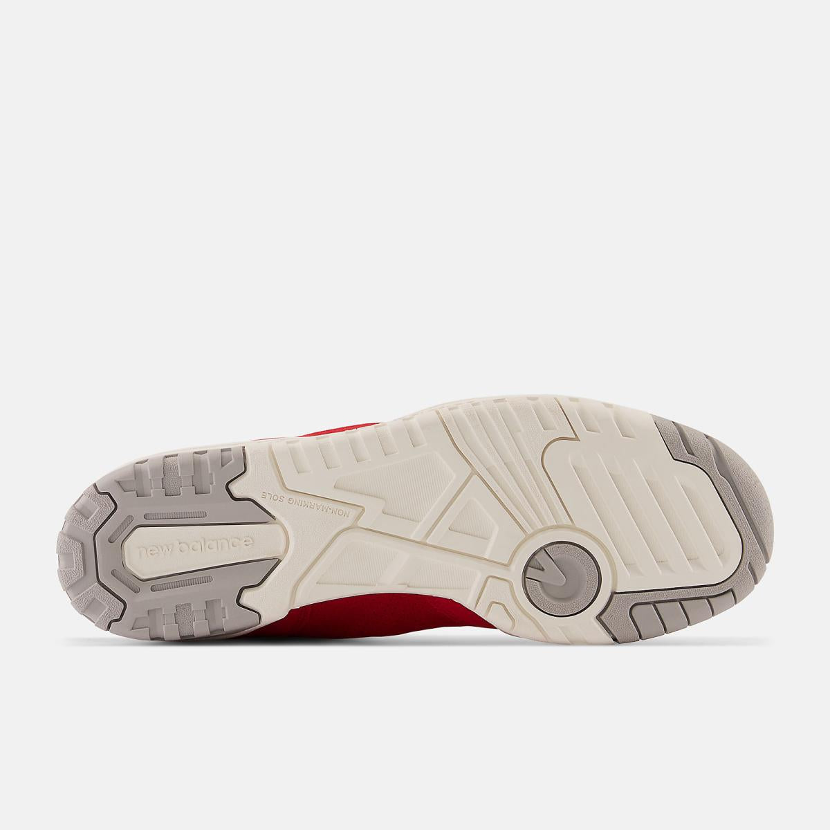 Basketball | Men New Balance 550 Team Red With White And Concrete