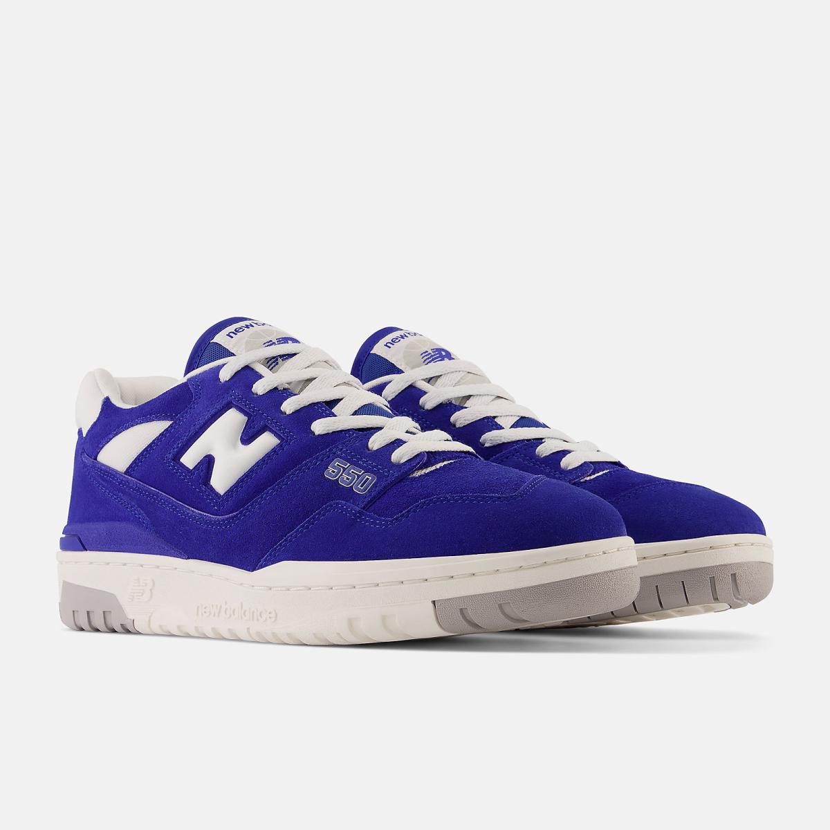Basketball | Men New Balance 550 Team Royal With White And Concrete