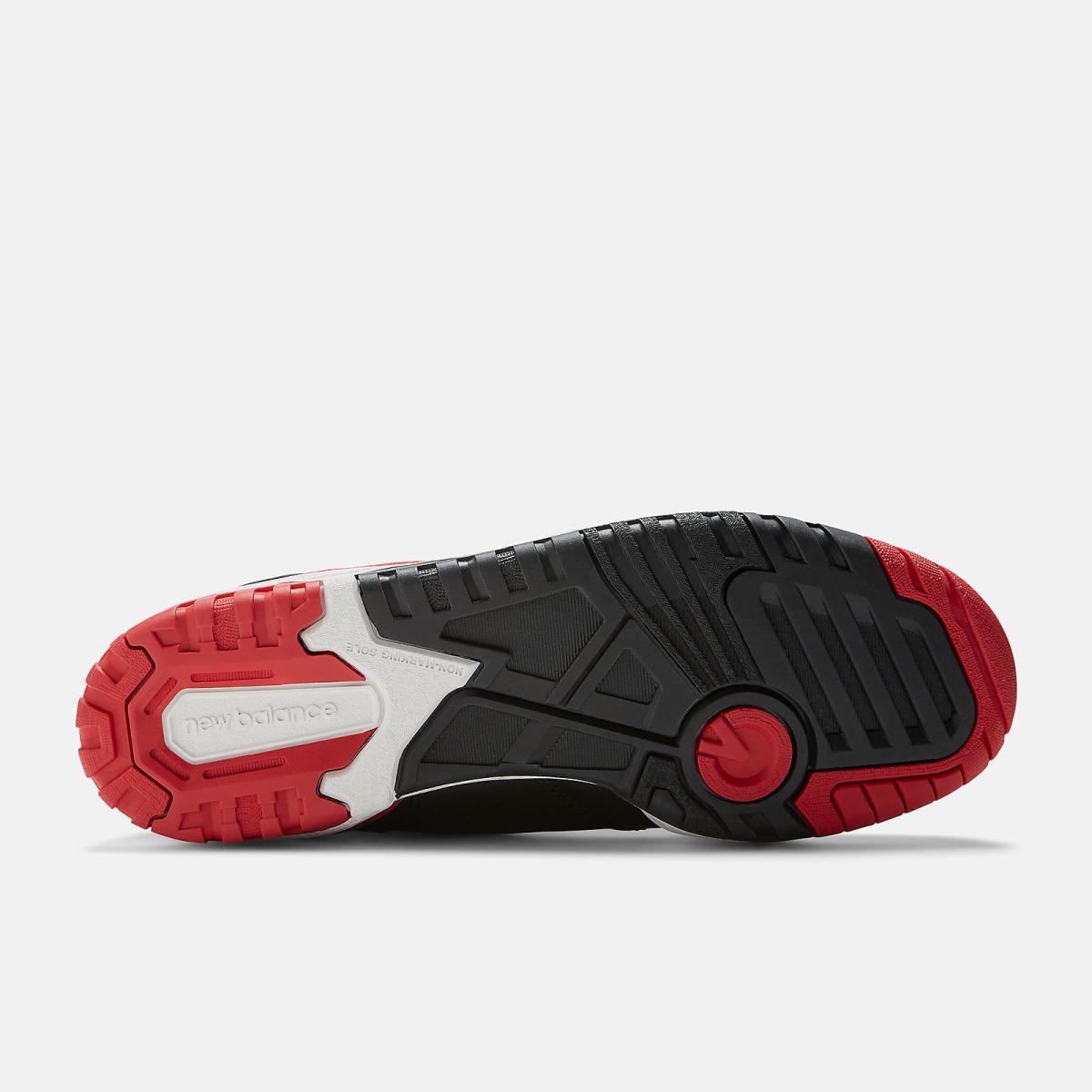 Basketball | Men New Balance 650 Black With Red And White