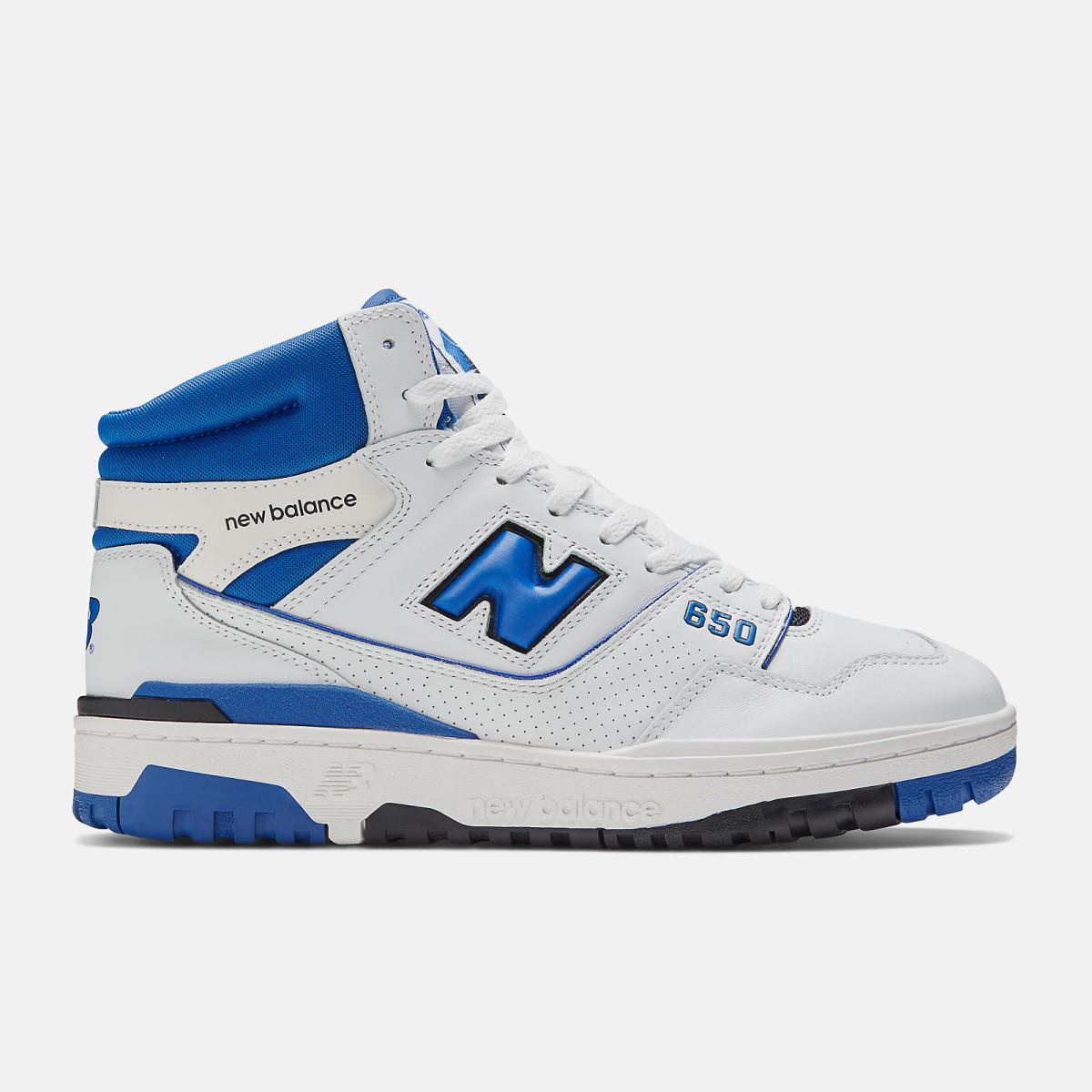Basketball | Men New Balance 650 White With Blue