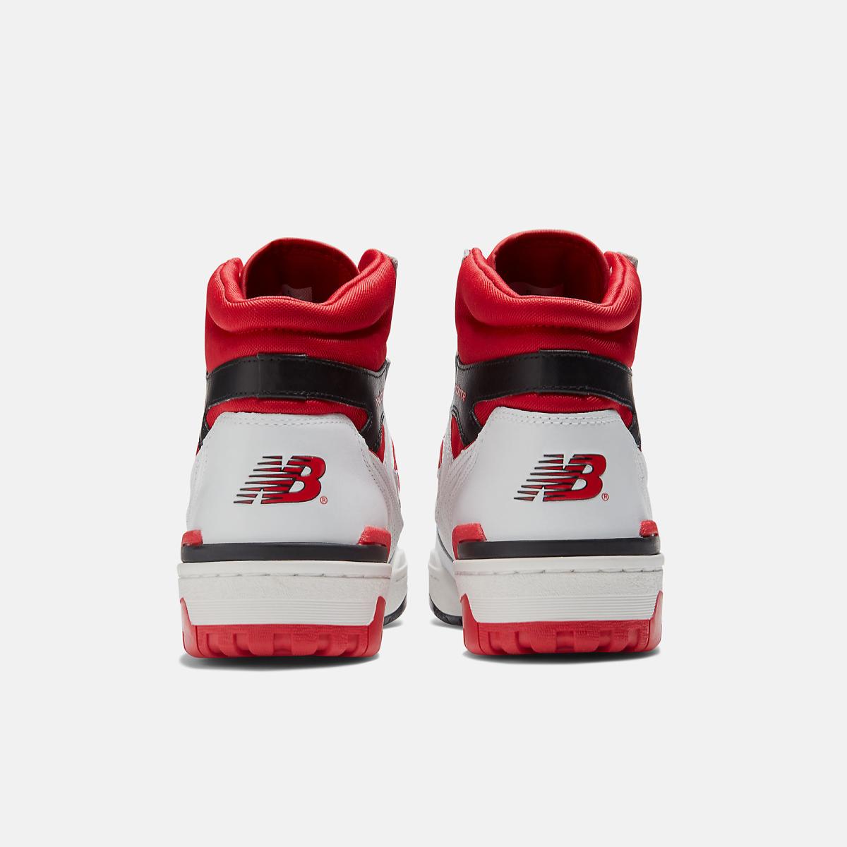 Basketball | Men New Balance 650 White With Red