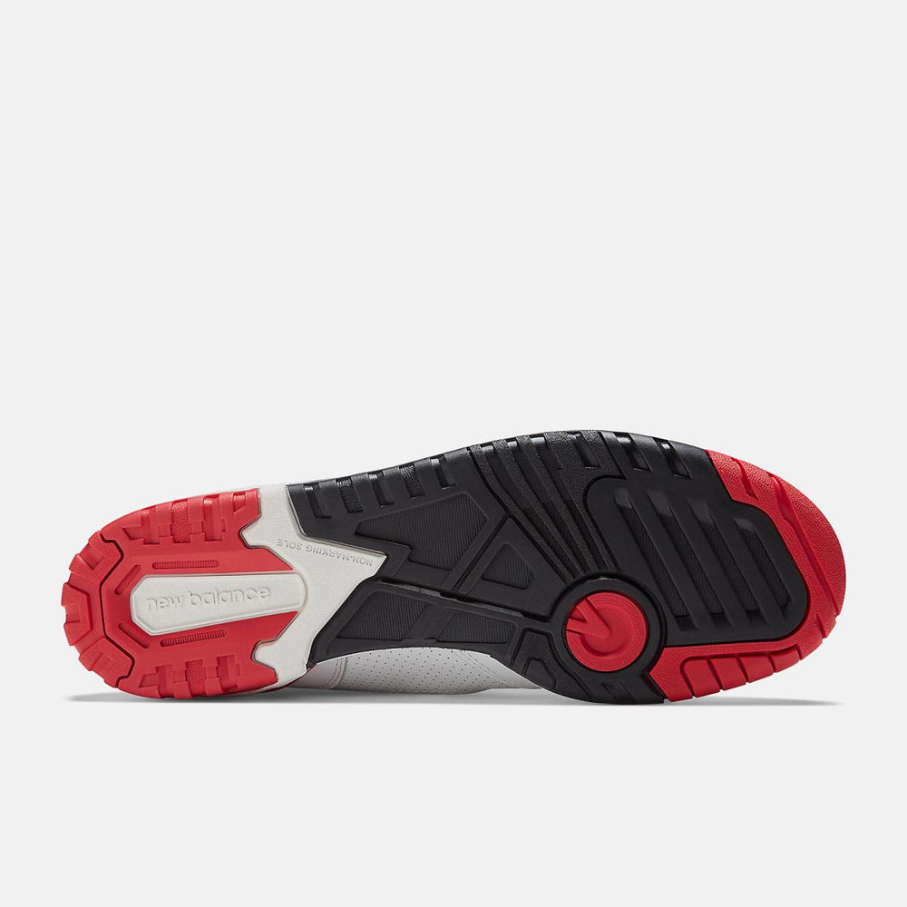 Basketball | Men New Balance 650 White With Red