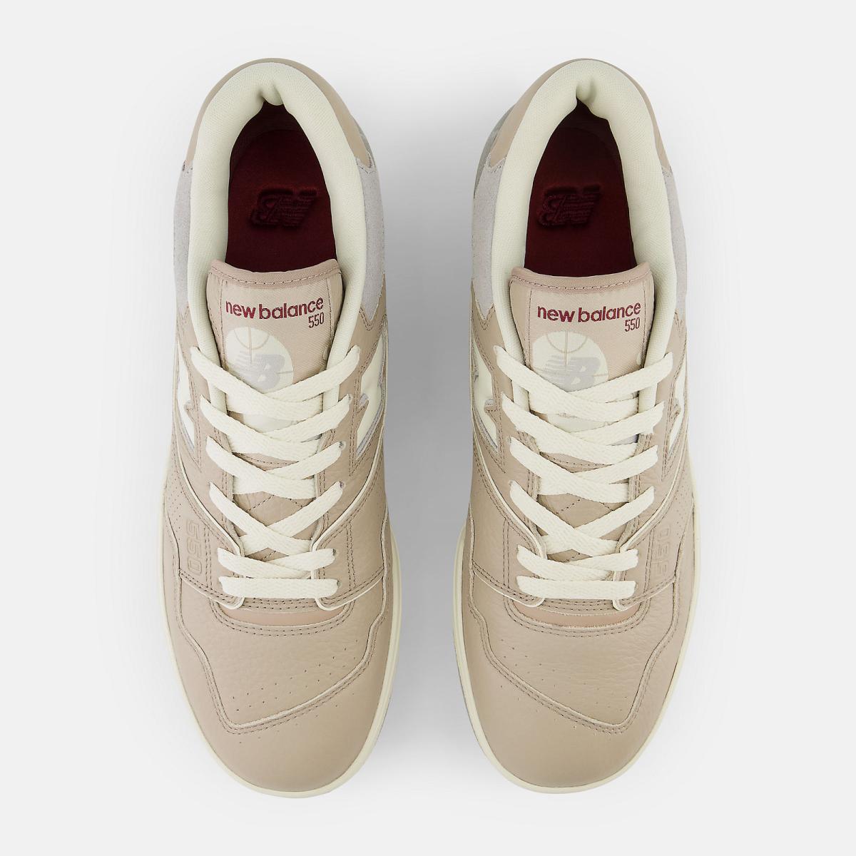 Basketball | Men New Balance BB550 Driftwood With Turtledove And Concrete