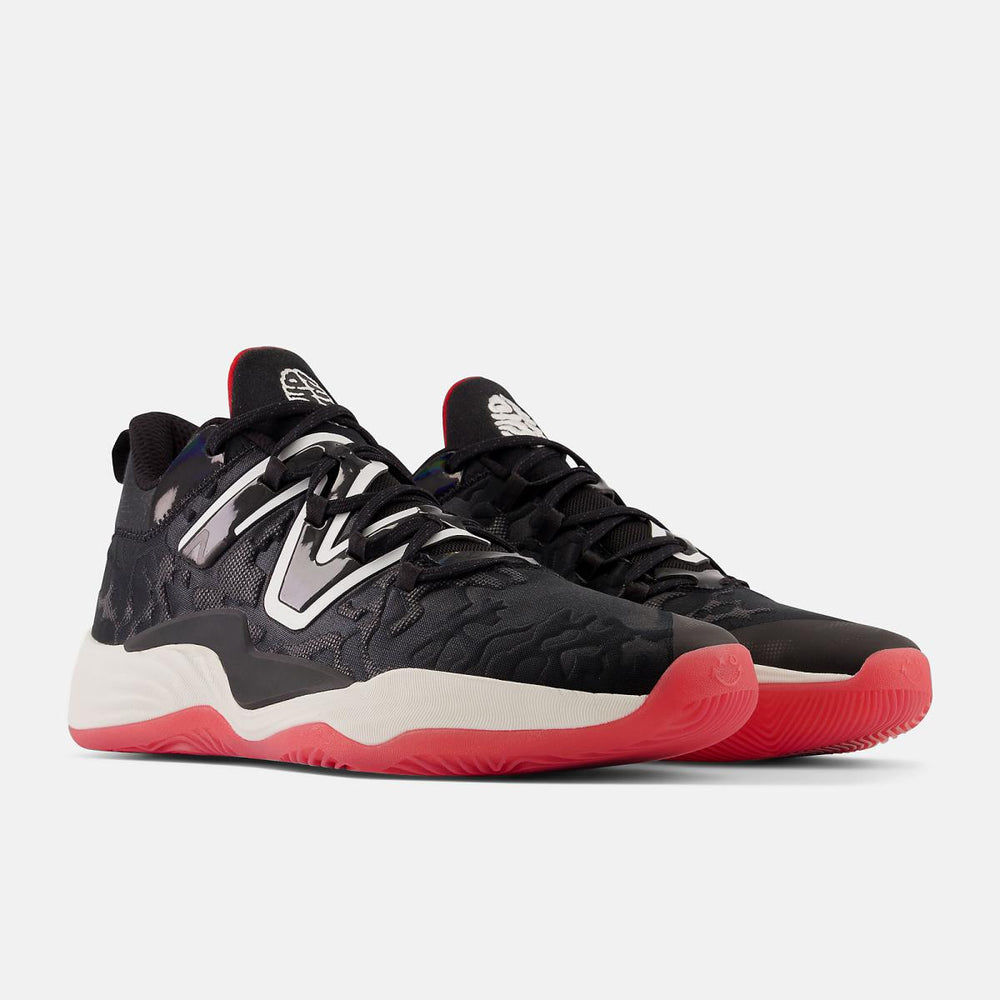 Basketball | Men New Balance TWO WXY V3 Black With Electric Red