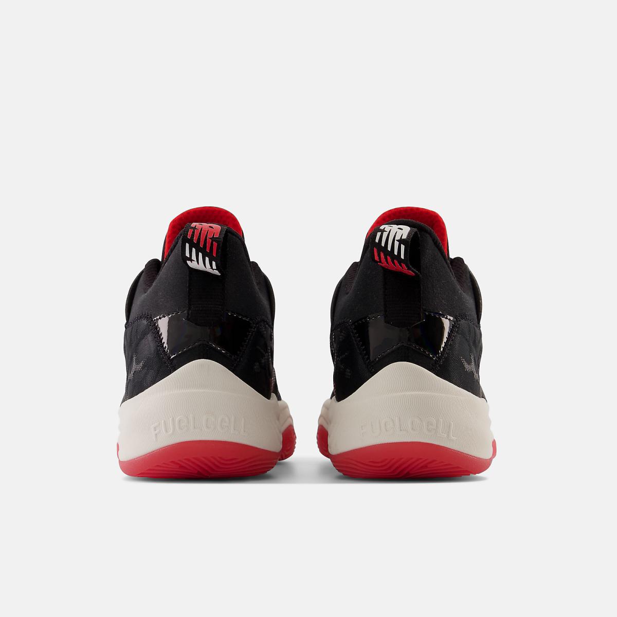 Basketball | Men New Balance TWO WXY V3 Black With Electric Red