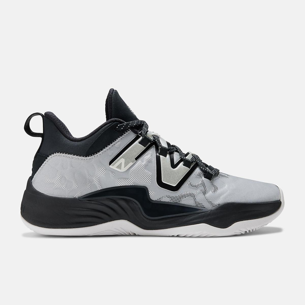Basketball | Men New Balance TWO WXY V3 Brighton Grey With Black And Light Silver Metallic