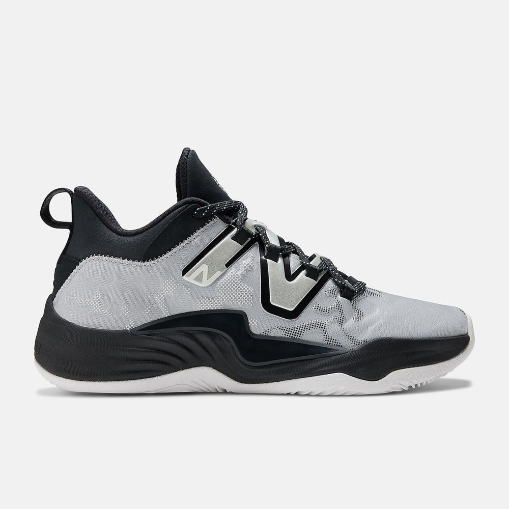 Basketball | Men New Balance TWO WXY V3 Brighton Grey With Black And Light Silver Metallic