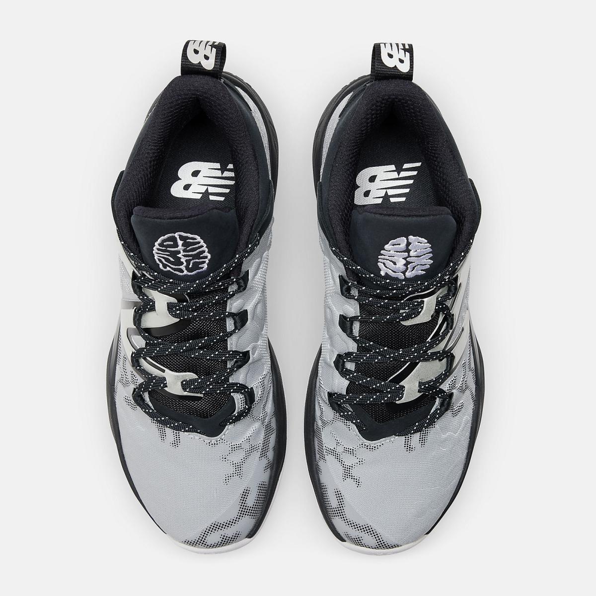 Basketball | Men New Balance TWO WXY V3 Brighton Grey With Black And Light Silver Metallic