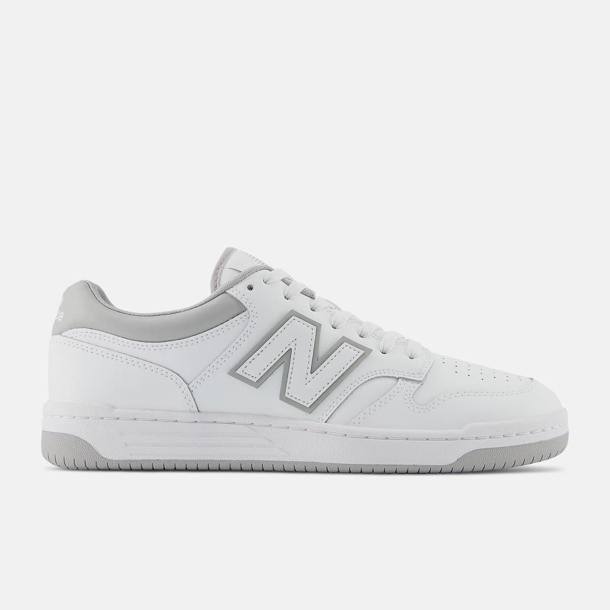 Basketball | Men/Women New Balance 480 White With Grey Matter
