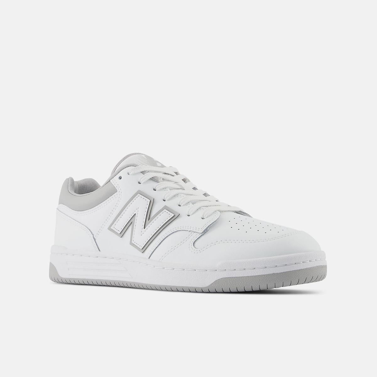 Basketball | Men/Women New Balance 480 White With Grey Matter