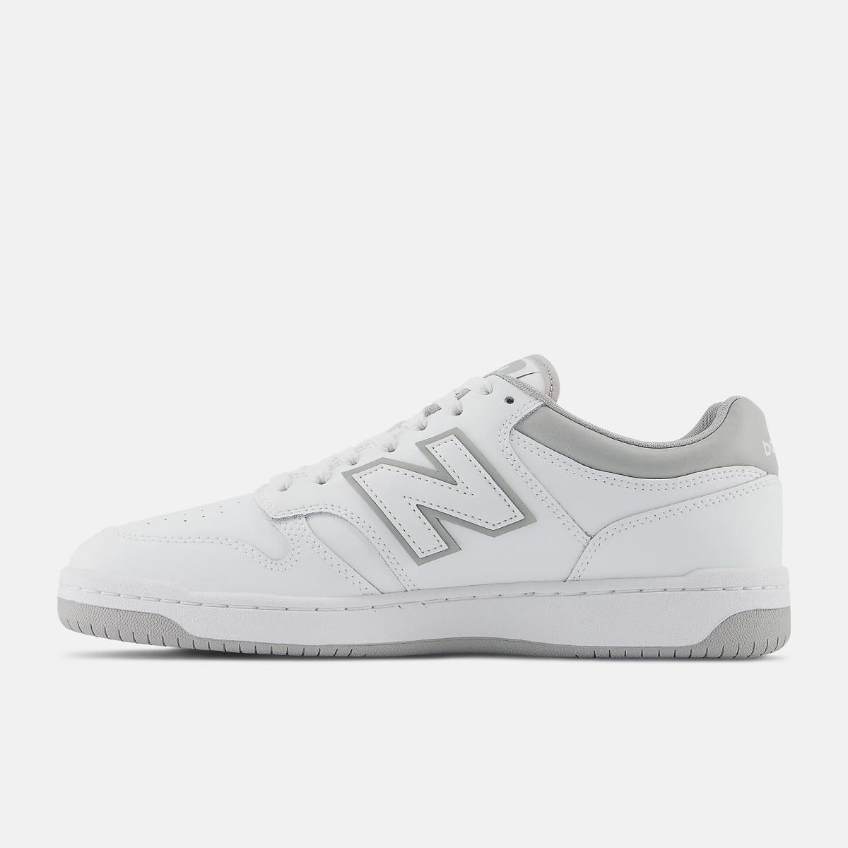 Basketball | Men/Women New Balance 480 White With Grey Matter