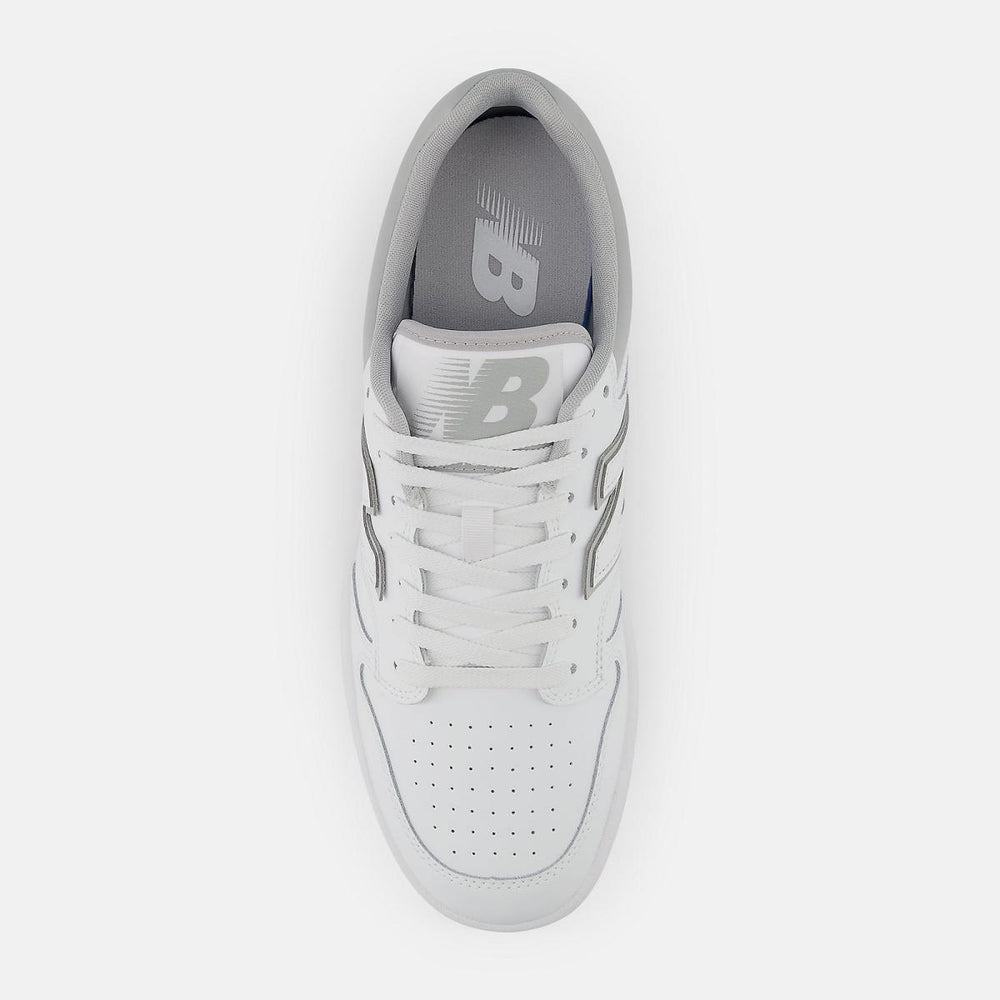 Basketball | Men/Women New Balance 480 White With Grey Matter