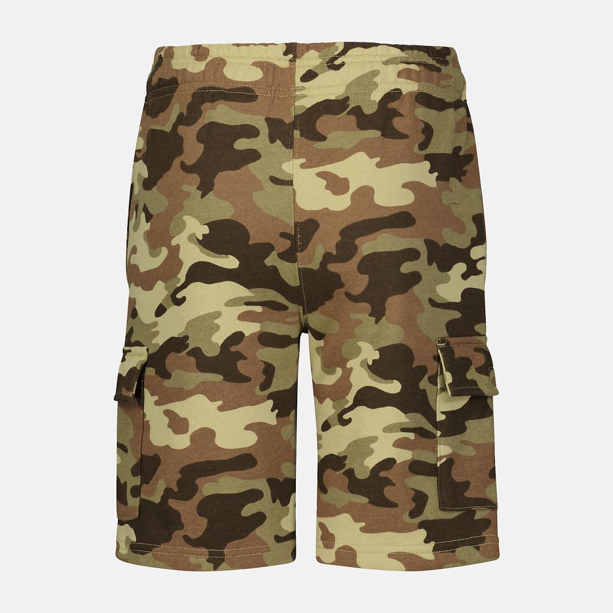 Bottoms | Kids New Balance Boys Fleece Cargo Shorts Rich Oak