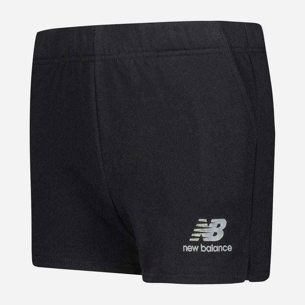Bottoms | Kids New Balance Essential Fleece Short Black