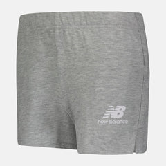 Bottoms | Kids New Balance Essentials Fleece Short Heather Grey