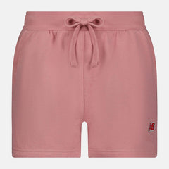 Bottoms | Kids New Balance NB Essential Stacked Logo Short Hazy Rose