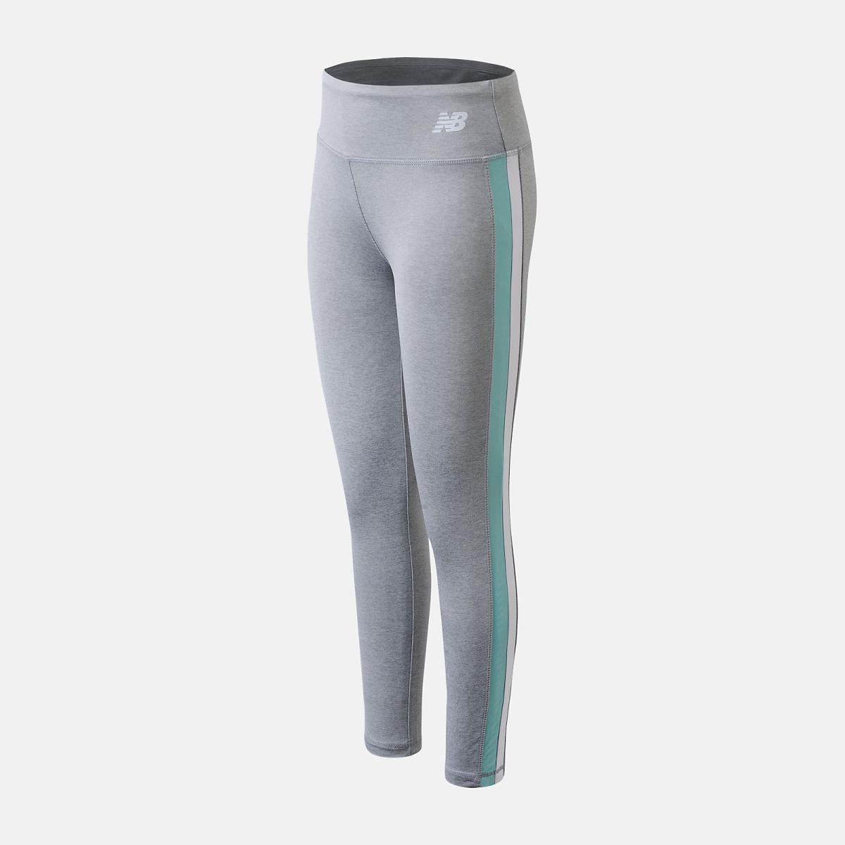 Bottoms | Kids New Balance Performance Tight Heather Grey
